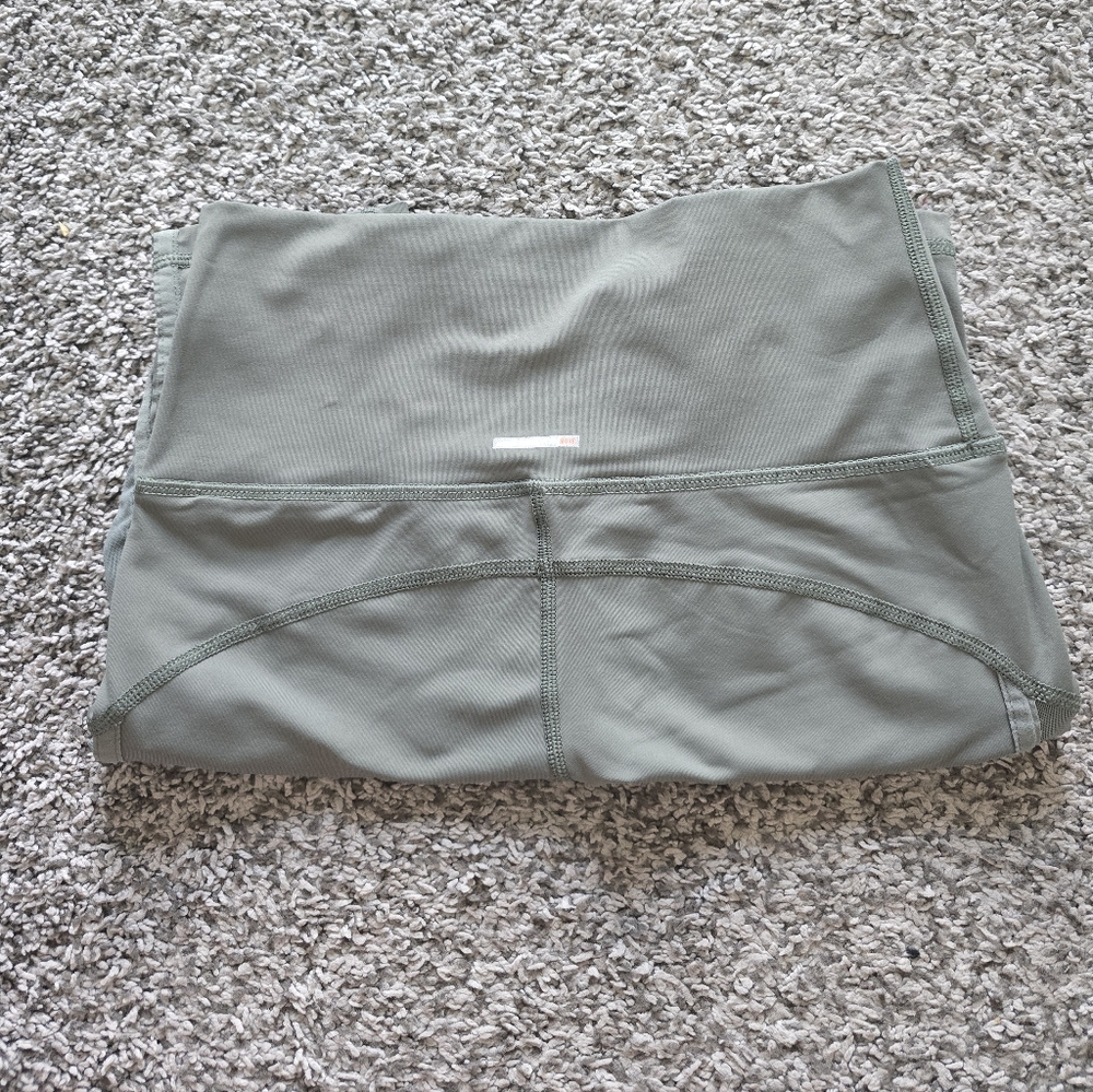 Aerie Chill Play Move Mesh Leggings Small Sage Green